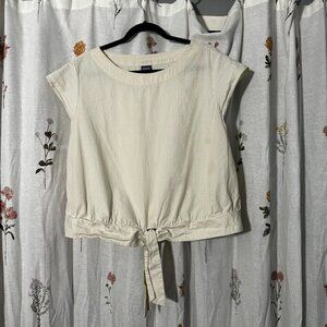 Patagonia Organic Cotton Seersucker Top size XL